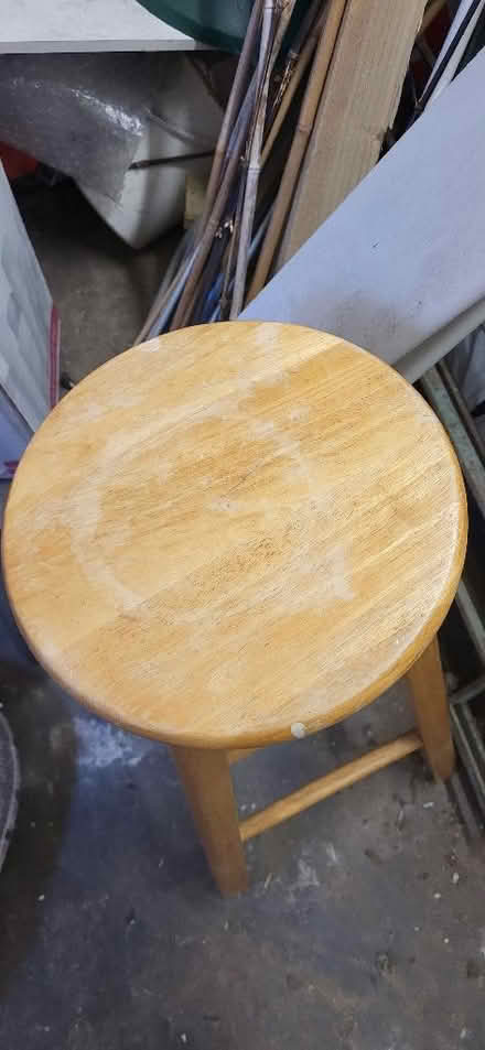 Photo of free High pine stool (Clayton-le-Woods PR25) #1