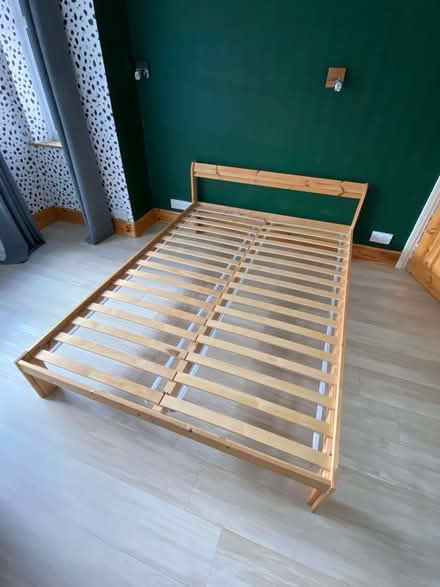 Photo of free Double bed frame (Vale LA1) #1