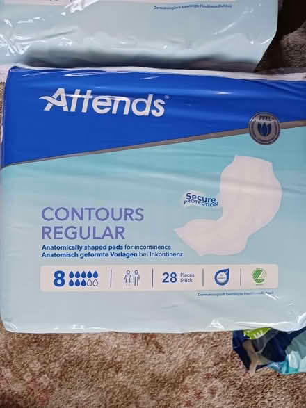 Photo of free Attends Incontinence pads (Warton LA5) #1