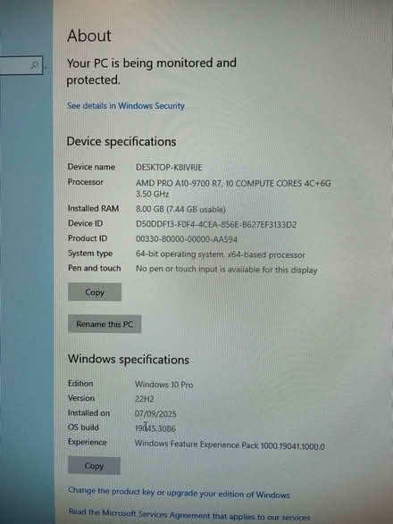Photo of free Tower PC, working order, 5 years old(?) (Boxmoor HP1) #2