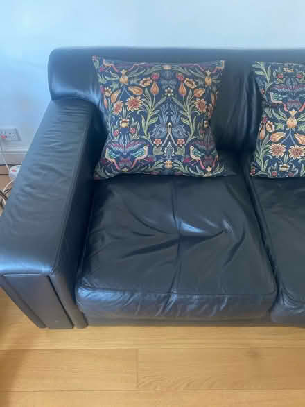 Photo of free 4seater Dansk leather sofa (SS17 horndon on the hill) #4