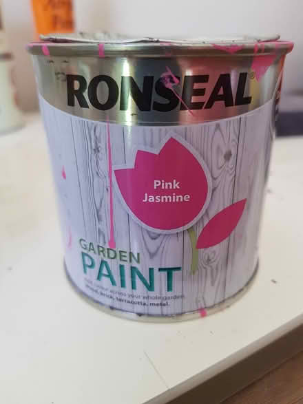Photo of Ronseal Pink Jasmine Garden Paint (North Abingdon, OX14) #1