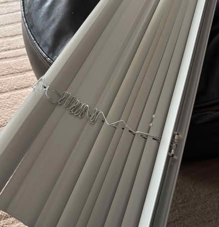 Photo of free grey metal blind 1140 x 910 (Knowle B93) #1