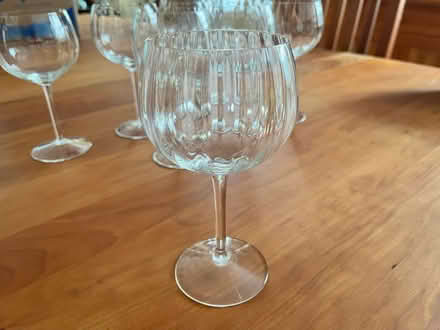 Photo of free Set of 8 wine glasses (Winchester) #1