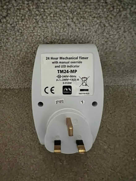 Photo of free Timer plugs (Twickenham TW2) #3
