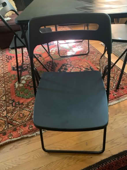Photo of free Card table and chairs (North Cleveland Park) #2