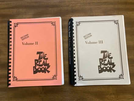 Photo of free Music books-The Real Book II / III (Belford, NJ) #1