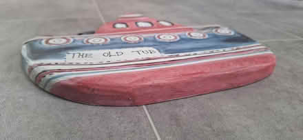 Photo of free Wooden boat decorative wall hanging (Boughton Monchelsea ME17) #2