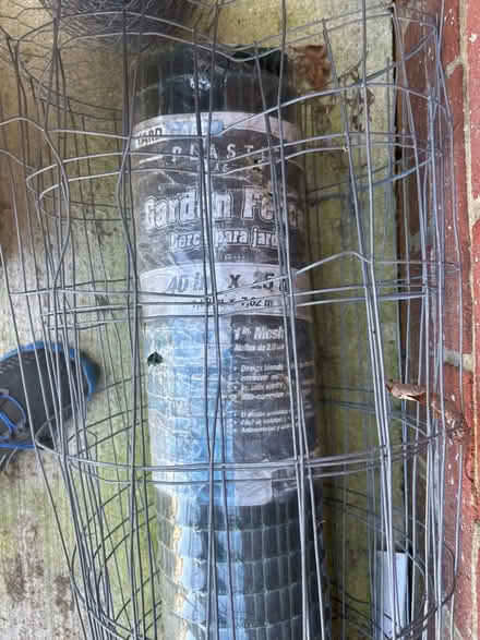 Photo of free green Plastic garden fence (Marley) #1