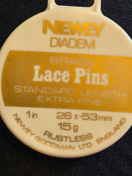 Photo of free Lace pins (North Shields NE30) #1