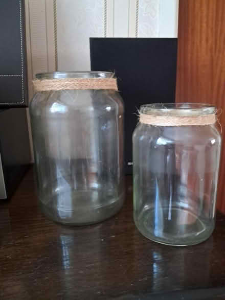 Photo of free Douwe Egbert coffee jars (Belper DE56) #1