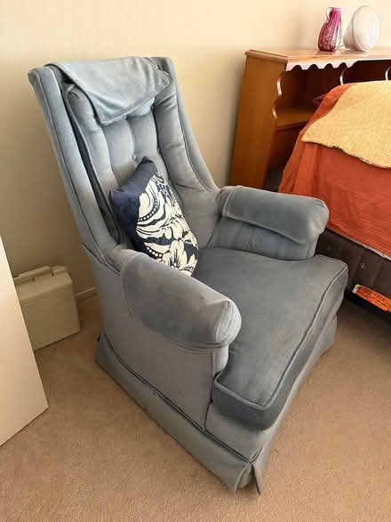 Photo of free 2 High back chairs (Belmont / Carlmont) #3