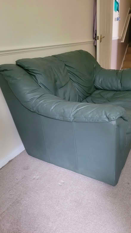 Photo of free 2 Seater Green Sofa (Charminster BH1) #1