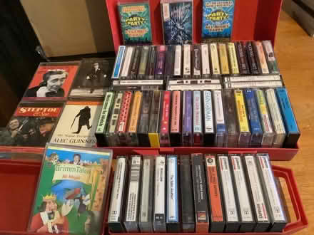Photo of free Selection of audio cassette tapes (Danescourt CF5) #1