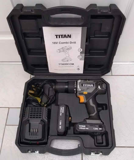 Photo of free Titan 18v cordless combi drill, TT1699COM (Woosehill RG41) #1