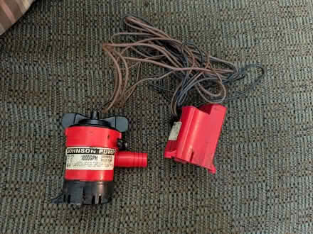 Photo of free Bilge Pump and Float Sensor (Glebe / Dow's Lake) #1