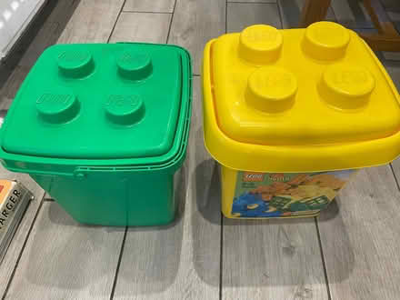 Photo of free 2 Lego storage tubs (Bilton HG1) #1