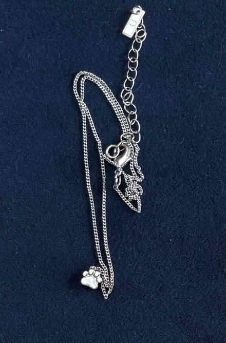 Photo of free Paw print neckace (TW12 - Hampton Hill) #1