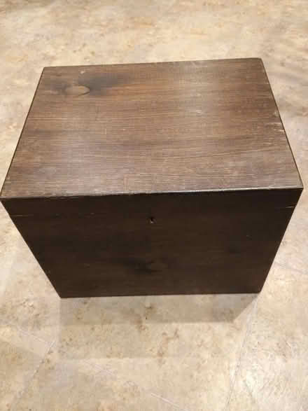 Photo of free Wooden storage box (Bloomfield) #2