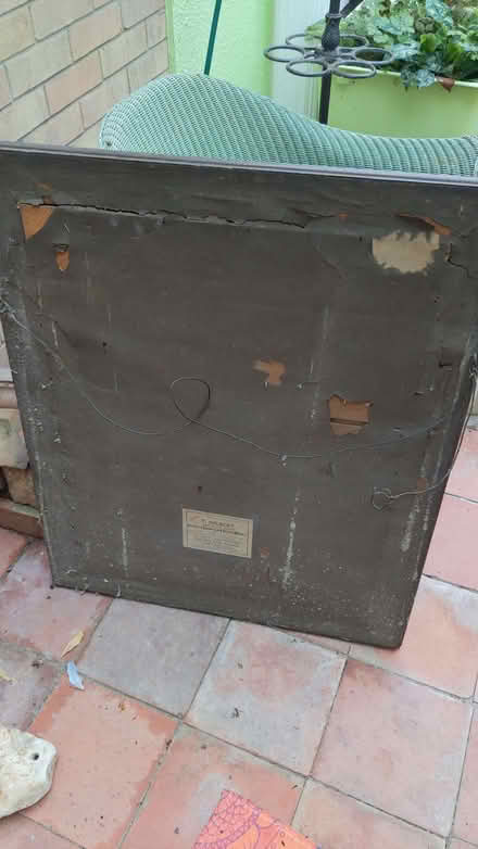 Photo of free Antique T Gilbert picture frame (Lightpill GL5) #3