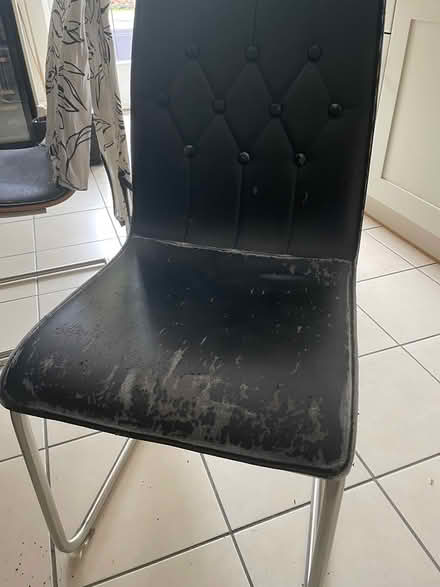 Photo of free X6 dining chairs (Brockham, near Dorking, RH3) #2
