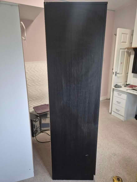Photo of free Black wood effect wardrobe (Long Eaton NG10) #4
