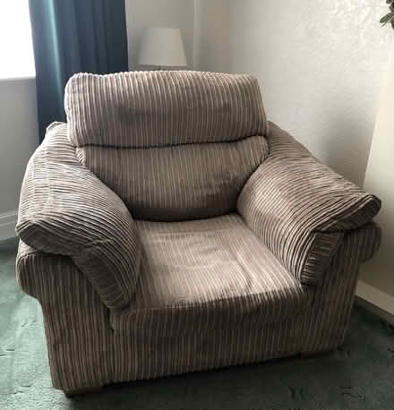 Photo of free Settee and chair (Warrington WA2) #2