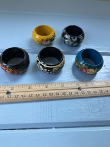 Photo of free Napkin rings (5 (Nr Fresh Pond & Mt Auburn Cem.) #1