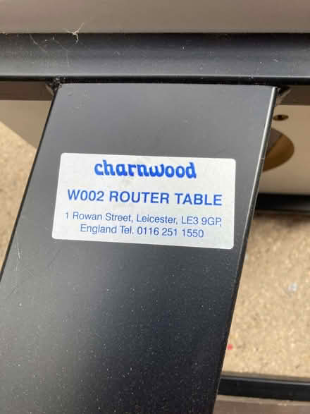 Photo of free Benchtop Router Table (Anstey LE7) #1