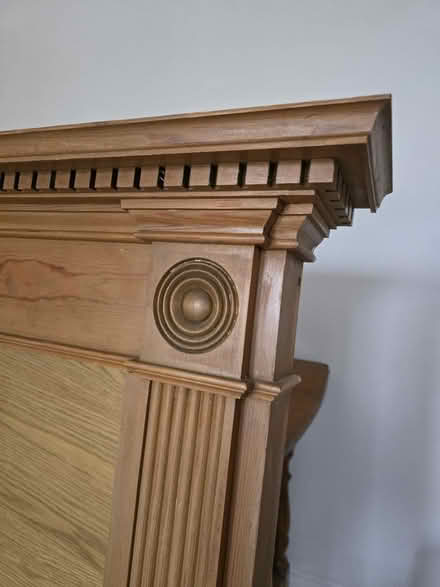 Photo of free Pine fireplace surround / mantle (Tottenham, N17) #2