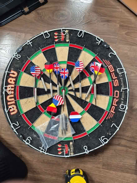 Photo of free Darts Board and Darts (Bengeo SG14) #1