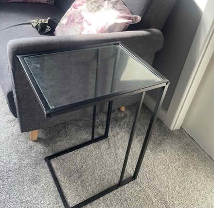 Photo of free Glass side table (Congleton) #1