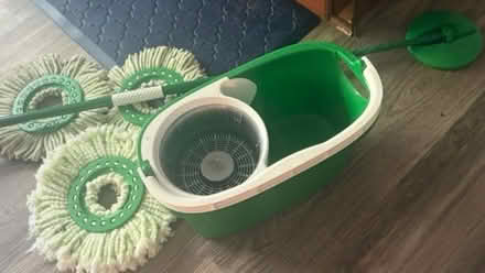 Photo of free Spin mop and bucket (Bowie) #1