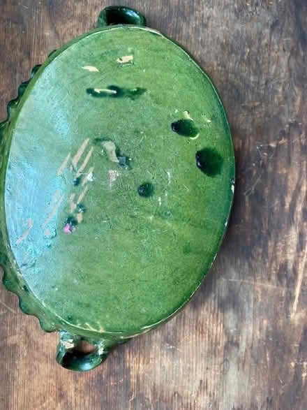 Photo of free green ceramic bowl (west medford) #2