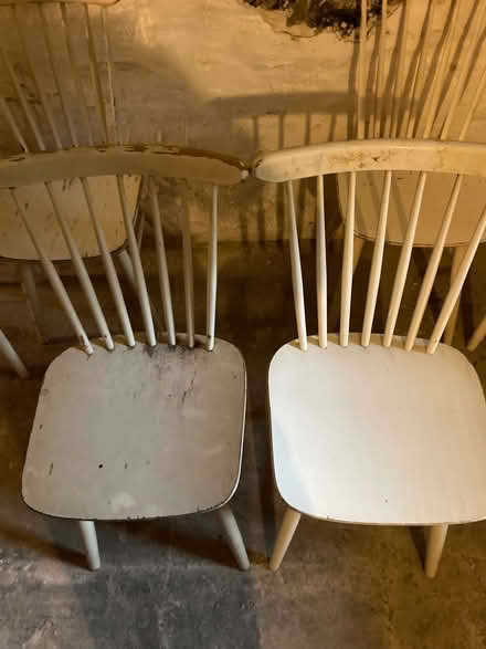 Photo of free 6 solid wood dining chairs - varying conditions (Central Lancaster LA1) #2