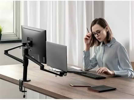 Photo of free Combo Laptop and Monitor Stand (Lexington center) #2