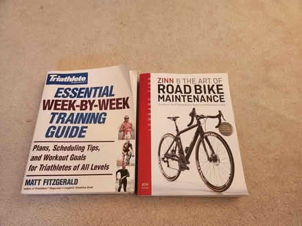 Photo of free Triathlon & bike maintenance books (South SJ - Almaden) #1