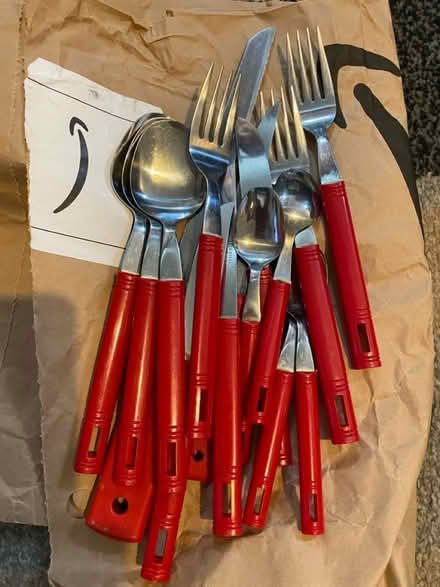 Photo of free Cutlery starter set (Jennett's Park RG12) #1