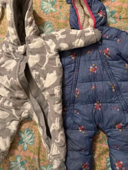 Photo of free 2 snowsuits and 1 sleeping bag (Colindale NW9) #2
