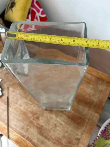 Photo of free Very Tall glass column vase (Royston, by the station (SG8)) #3