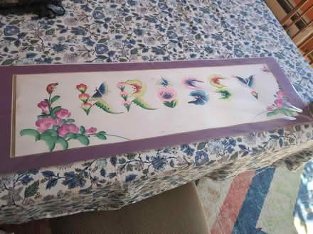 Photo of free Hand painted Krissy name plate (Leonardo/Middletown) #1