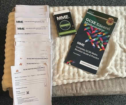 Photo of free GCSE maths revision and test papers (Packmoor ST6) #1