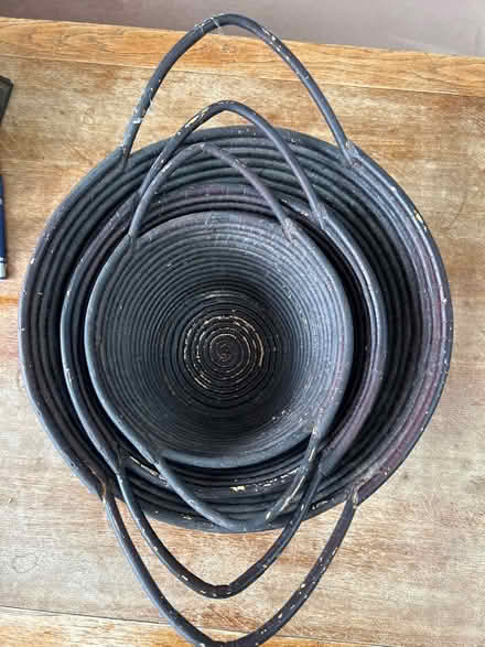 Photo of free Set of three decorative baskets (Royston, by the station (SG8)) #3