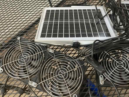 Photo of free Solar powered fans - 2 sets (Fair Lawn, NJ) #3