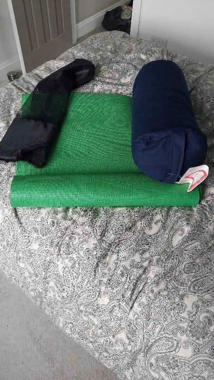 Photo of free Yoga bolster (new) & mat NW2 6JX (NW2) #3