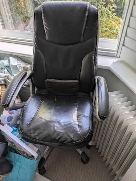 Photo of free Leather office chair (Chelsea park Nether Edge S11) #1