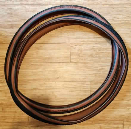 Photo of free part worn 700c x 45mm gravel tyres (Newtown RG1) #1