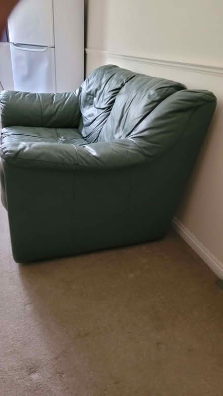 Photo of free 2 Seater Green Sofa (Charminster BH1) #3