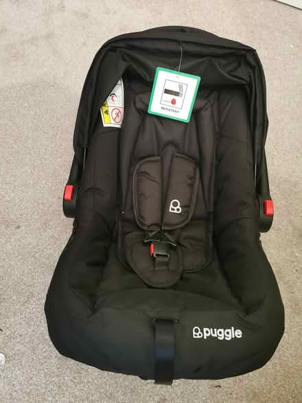 Photo of free Pram (broken spring) with car seat (Blackley, Manchester) #1