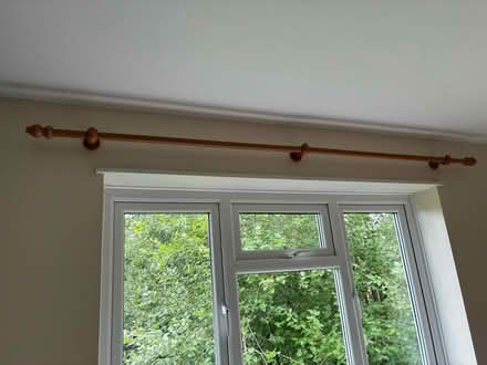 Photo of free wooden curtain rail (Gracious Lane TN13) #1